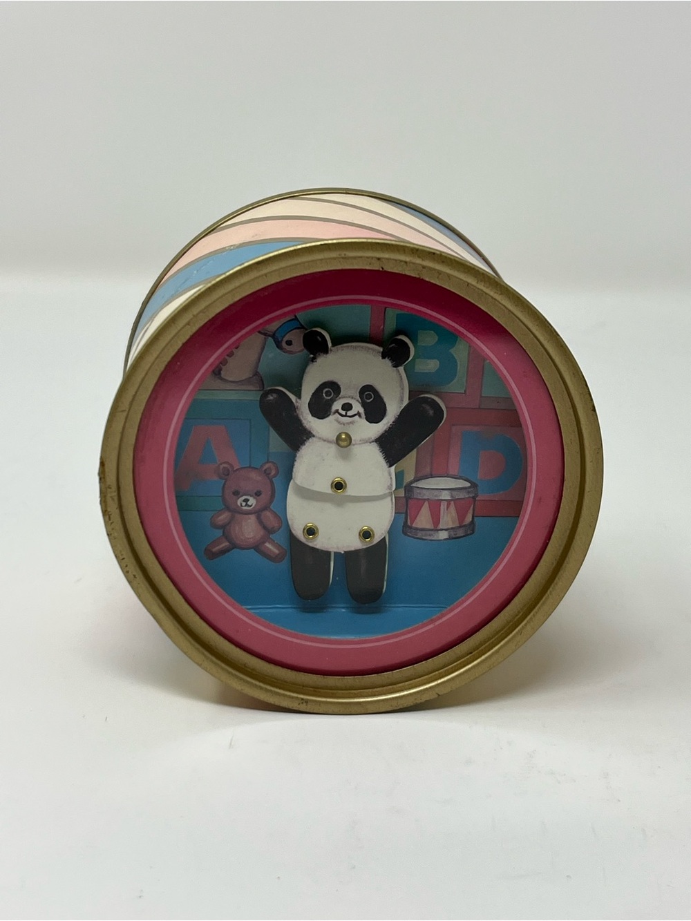 Vintage 1970s Otagiri Panda Music Box “It’s a Small World” Japan | Retro Nursery